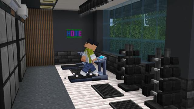 Screenshot of the Minecraft Bedrock Marketplace product MODERN FURNITURE Add-On created by ASCENT.