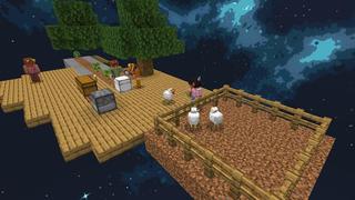 Screenshot of the Minecraft Bedrock Marketplace product One Block Space created by ASCENT.