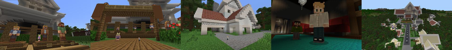 Panorama of the Minecraft Bedrock Marketplace product Size Modification created by ASCENT.