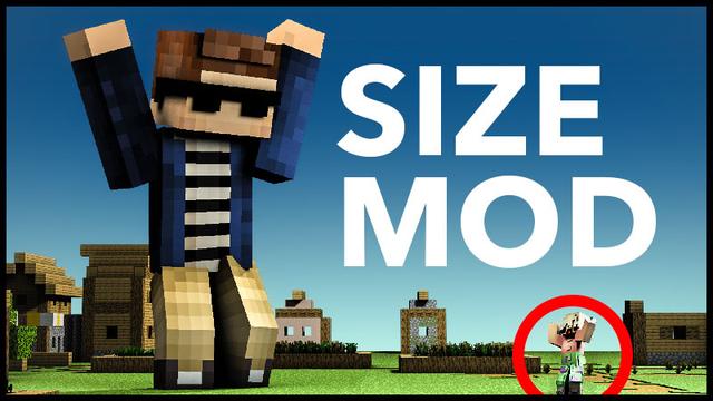 Thumbnail of the Minecraft Bedrock Marketplace product Size Modification created by ASCENT.