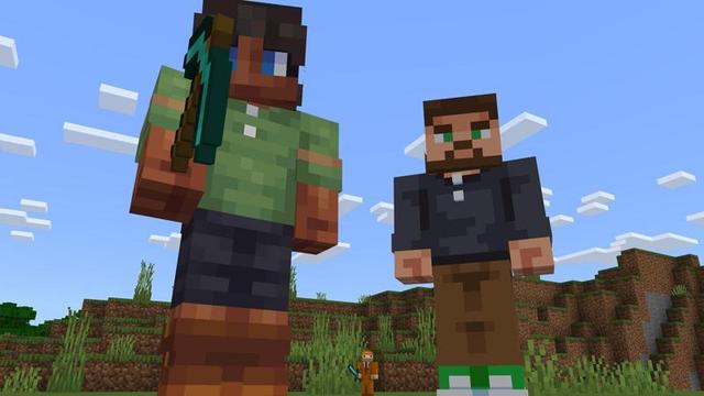 Screenshot of the Minecraft Bedrock Marketplace product Size Shifter created by ASCENT.