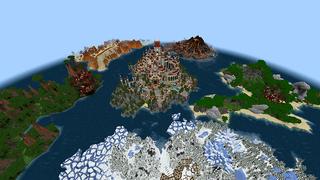 Screenshot of the Minecraft Bedrock Marketplace product The Ultimate Dragon World created by ASCENT.