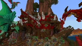 Screenshot of the Minecraft Bedrock Marketplace product The Ultimate Dragon World created by ASCENT.