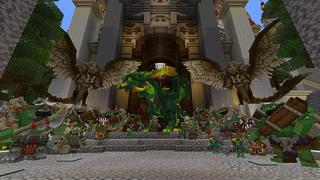 Screenshot of the Minecraft Bedrock Marketplace product The Ultimate Dragon World created by ASCENT.