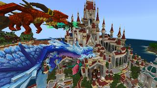Screenshot of the Minecraft Bedrock Marketplace product The Ultimate Dragon World created by ASCENT.