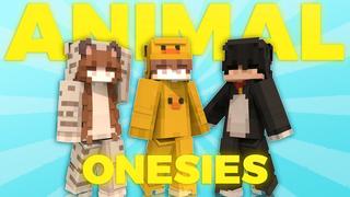 Thumbnail of the Minecraft Bedrock Marketplace product Animal Onesies created by Asiago Bagels.