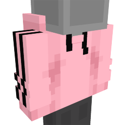 Thumbnail of the Minecraft Bedrock Marketplace product Black and Pink Hoodie created by Asiago Bagels.