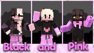 Thumbnail of the Minecraft Bedrock Marketplace product Black & Pink created by Asiago Bagels.