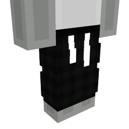 Thumbnail of the Minecraft Bedrock Marketplace product Black Plaid Pants created by Asiago Bagels.