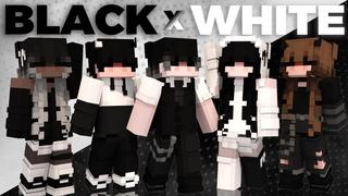 Thumbnail of the Minecraft Bedrock Marketplace product Black X White created by Asiago Bagels.