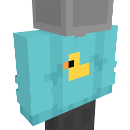 Thumbnail of the Minecraft Bedrock Marketplace product Blue Duck Sweater created by Asiago Bagels.
