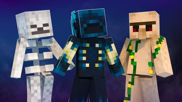 Thumbnail of the Minecraft Bedrock Marketplace product Cartoony Mobs created by Asiago Bagels.