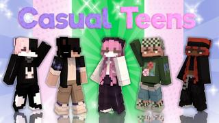Thumbnail of the Minecraft Bedrock Marketplace product Casual Teens created by Asiago Bagels.
