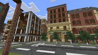 Screenshot of the Minecraft Bedrock Marketplace product City Survival created by Asiago Bagels.