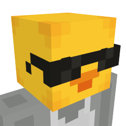 Thumbnail of the Minecraft Bedrock Marketplace product Cool Duck Head created by Asiago Bagels.