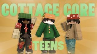 Thumbnail of the Minecraft Bedrock Marketplace product Cottage Core Teens created by Asiago Bagels.