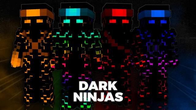 Thumbnail of the Minecraft Bedrock Marketplace product Dark Ninjas created by Asiago Bagels.