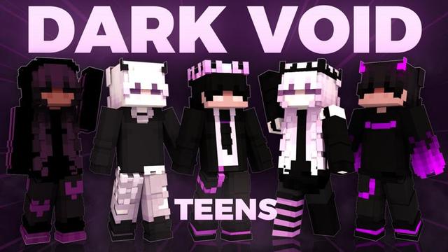 Thumbnail of the Minecraft Bedrock Marketplace product Dark Void Teens created by Asiago Bagels.
