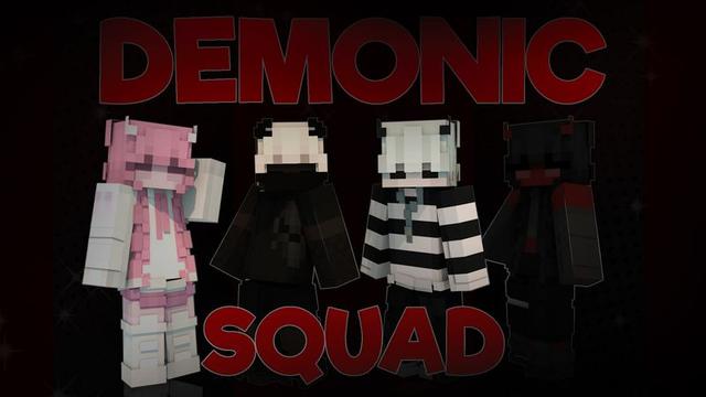 Thumbnail of the Minecraft Bedrock Marketplace product Demonic Squad created by Asiago Bagels.