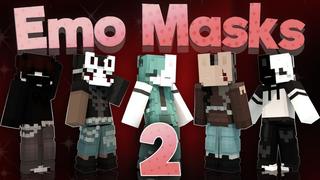 Thumbnail of the Minecraft Bedrock Marketplace product Emo Masks 2 created by Asiago Bagels.