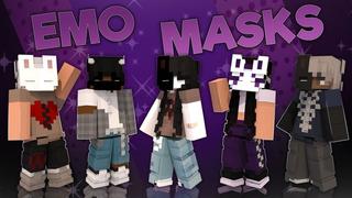 Thumbnail of the Minecraft Bedrock Marketplace product Emo Masks created by Asiago Bagels.