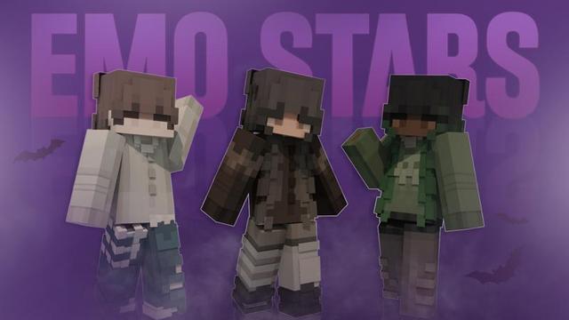 Thumbnail of the Minecraft Bedrock Marketplace product Emo Stars! created by Asiago Bagels.