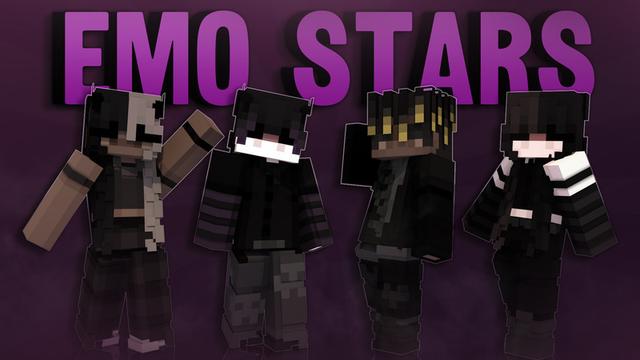Thumbnail of the Minecraft Bedrock Marketplace product Emo Stars created by Asiago Bagels.