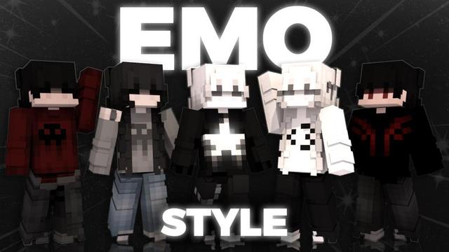 Thumbnail of the Minecraft Bedrock Marketplace product Emo Style created by Asiago Bagels.