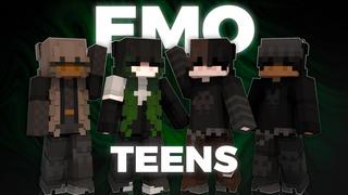 Thumbnail of the Minecraft Bedrock Marketplace product Emo Teens created by Asiago Bagels.