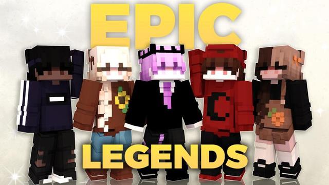 Thumbnail of the Minecraft Bedrock Marketplace product Epic Legends created by Asiago Bagels.