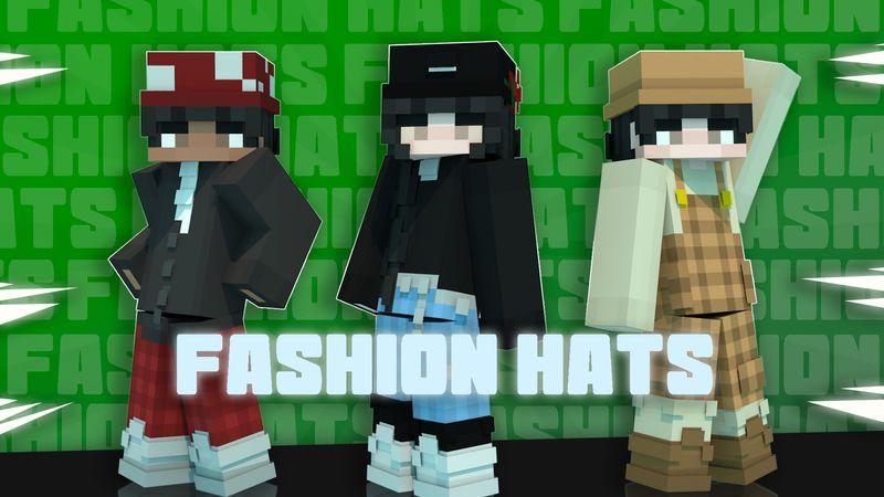 Fashion Hats by Asiago Bagels | CHUNK - Minecraft Bedrock Marketplace ...