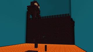 Screenshot of the Minecraft Bedrock Marketplace product Find the Button: Biomes created by Asiago Bagels.