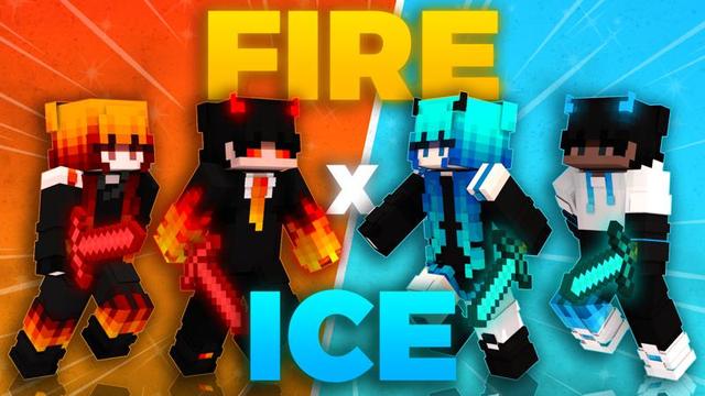 Thumbnail of the Minecraft Bedrock Marketplace product Fire X Ice created by Asiago Bagels.
