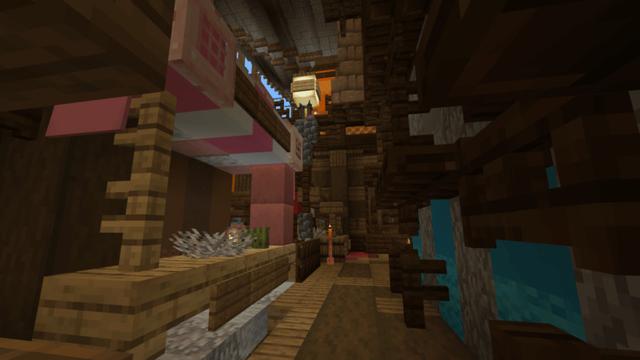 Screenshot of the Minecraft Bedrock Marketplace product Floating City created by Asiago Bagels.