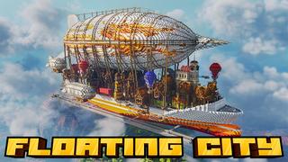 Thumbnail of the Minecraft Bedrock Marketplace product Floating City created by Asiago Bagels.