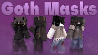 Thumbnail of the Minecraft Bedrock Marketplace product Goth Masks created by Asiago Bagels.