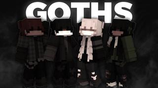 Thumbnail of the Minecraft Bedrock Marketplace product Goths created by Asiago Bagels.