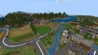 Screenshot of the Minecraft Bedrock Marketplace product Green Grove Farming created by Asiago Bagels.