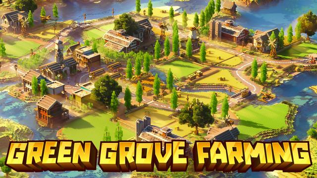 Thumbnail of the Minecraft Bedrock Marketplace product Green Grove Farming created by Asiago Bagels.