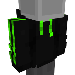 Thumbnail of the Minecraft Bedrock Marketplace product Green Hacker Hoodie created by Asiago Bagels.