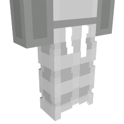 Thumbnail of the Minecraft Bedrock Marketplace product Light Gray Pajama Pants created by Asiago Bagels.