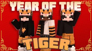 Thumbnail of the Minecraft Bedrock Marketplace product Lunar New Year Tigers created by Asiago Bagels.