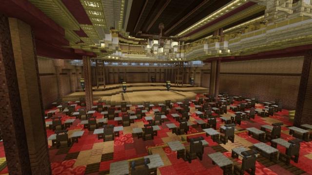 Screenshot of the Minecraft Bedrock Marketplace product Luxury Cruise created by Asiago Bagels.