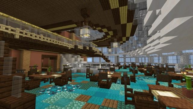 Screenshot of the Minecraft Bedrock Marketplace product Luxury Cruise created by Asiago Bagels.