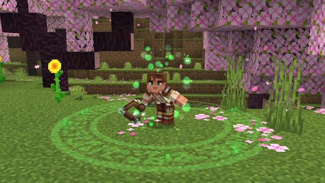 Screenshot of the Minecraft Bedrock Marketplace product Magic Wands created by Asiago Bagels.