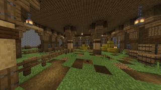 Screenshot of the Minecraft Bedrock Marketplace product Medieval Find the Button created by Asiago Bagels.