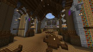 Screenshot of the Minecraft Bedrock Marketplace product Medieval Find the Button created by Asiago Bagels.