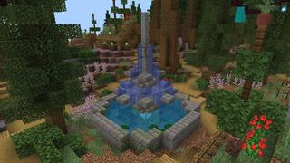 Screenshot of the Minecraft Bedrock Marketplace product Mushroom Valley created by Asiago Bagels.