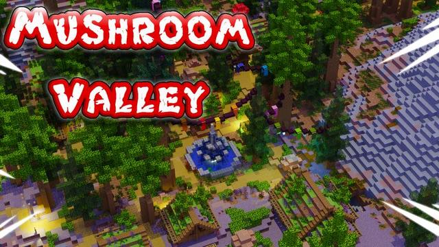 Thumbnail of the Minecraft Bedrock Marketplace product Mushroom Valley created by Asiago Bagels.