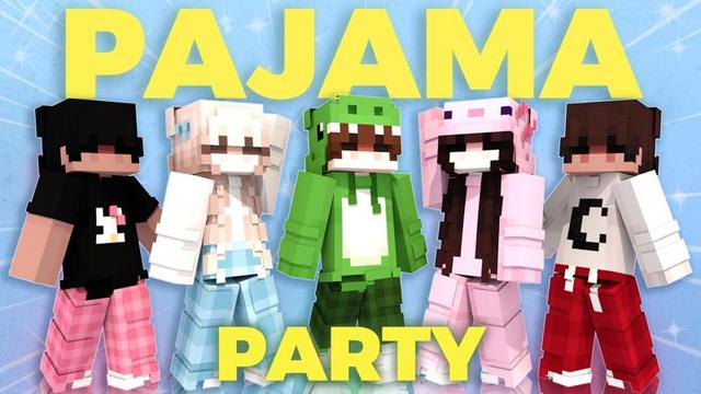 Thumbnail of the Minecraft Bedrock Marketplace product Pajama Party created by Asiago Bagels.